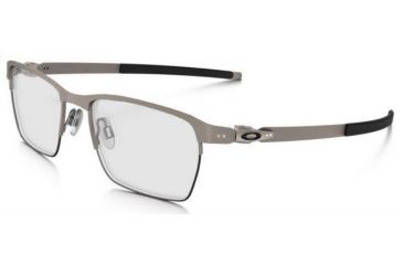 Image of Oakley OX5099-0251 Tincup 0.5 Eyeglass Frames, Powder Steel Frame
