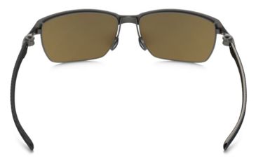 Image of Oakley Tinfoil Carbon Sunglasses Titanium/Titanium Frame, Titanium Iridium Polarized Lens-OO6018-05