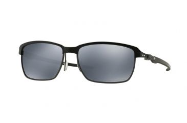Image of Oakley TINFOIL CARBON OO6018 Progressive Prescription Sunglasses OO6018-601802-58 - Lens Diameter 58 mm, Frame Color Satin Black/ Steel