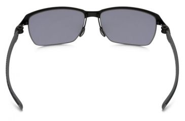 Image of Oakley Tinfoil Carbon Sunglasses Carbon Matte Black/Silver Frame, Grey Lens-OO6018-01