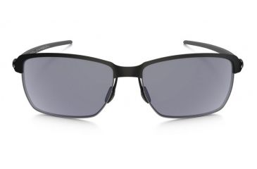 Image of Oakley Tinfoil Carbon Sunglasses Carbon Matte Black/Silver Frame, Grey Lens-OO6018-01