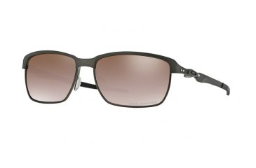 Image of Oakley TINFOIL OO4083 Single Vision Prescription Sunglasses OO4083-408307-58 - Lens Diameter 58 mm, Frame Color Carbon/ Carbon