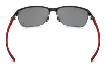 Image of Oakley TinFoil Sunglasses Carbon/Carbon Frame, Black Iridium Polarized Lens-OO6018-06