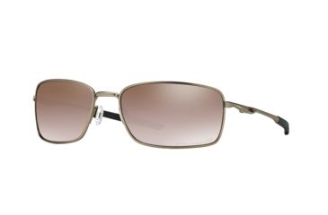 Image of Oakley TITANIUM SQUARE WIRE OO6016 Sunglasses 601601-60 - Titanium Frame, Titanium Iridium Polarized Lenses