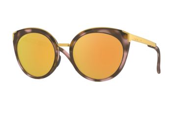 Image of Oakley TOP KNOT OO9434 Sunglasses 943402-56 - , Prizm Rose Gold Lenses