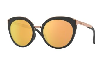 Image of Oakley TOP KNOT OO9434 Sunglasses 943407-56 - , Prizm Rose Gold Polarized Lenses