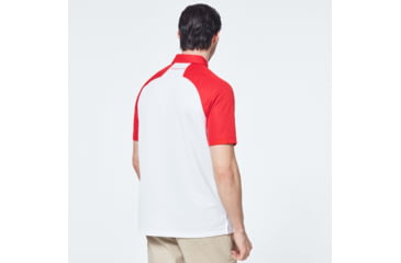 Image of Oakley Traditional Golf Polo - Mens, High Risk Red, Small, FOA400137-43A-S