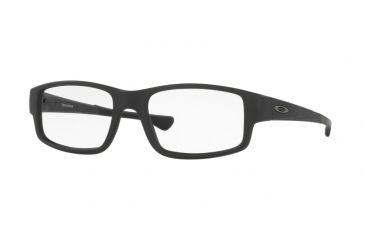 Image of Oakley TRAILDROP OX8104 Bifocal Prescription Eyeglasses 810401-52 - Satin Black Frame