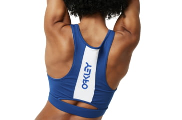 Image of Oakley Training Bra - Womens, Blue Power, Extra Large, 532372-6PB-XL