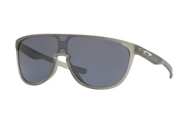 Image of Oakley TRILLBE OO9318 Single Vision Prescription Sunglasses OO9318-931801-34 - Lens Diameter 134 mm, Lens Diameter 34 mm, Frame Color Matte Grey Ink