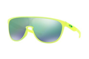 Image of Oakley TRILLBE OO9318 Sunglasses 931807-34 - Matte Uranium Frame, Jade Iridium Lenses