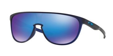 Image of Oakley TRILLBE OO9318 Single Vision Prescription Sunglasses OO9318-931808-34 - Lens Diameter 134 mm, Lens Diameter 34 mm, Frame Color Matte Translucent Blue