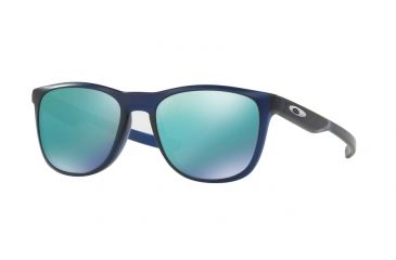 Image of Oakley TRILLBE X OO9340 Single Vision Prescription Sunglasses OO9340-934004-52 - Lens Diameter 52 mm, Frame Color Matte Translucent Blue Ii