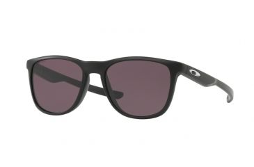 Image of Oakley TRILLBE X OO9340 Single Vision Prescription Sunglasses, 52mm, Matte Black, OO9340-934012-52-SV