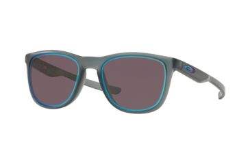 Image of Oakley TRILLBE X OO9340 Single Vision Prescription Sunglasses, 52mm, Matte Crystal Black, OO9340-934015-52-SV