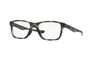 Image of Oakley Trim Plane OX8107 Single Vision Prescription Eyeglasses 810704-51 - Polished Brown Tortoise Frame
