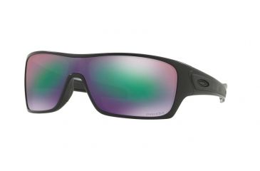 Image of Oakley Turbine Rotor OO9307 Sunglasses 930711-32 - Matte Black Frame, Prizm Maritime Lenses