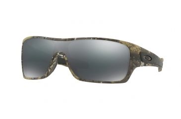 Image of Oakley Turbine Rotor OO9307 Sunglasses 930712-32 - Desolve Bare Camo Frame, Black Ird Lenses