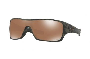 Image of Oakley Turbine Rotor OO9307 Sunglasses 930717-32 - Olive Camo Frame, Prizm Tungsten Lenses