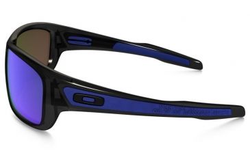 Image of Oakley Turbine Sunglasses - Men's, Black Ink Frame, Sapphire Iridium 63 mm Lenses, OO9263-05