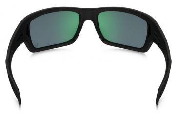 Image of Oakley Turbine Sunglasses - Men's, Moto GP Turbine Matte Black Frame, Jade Iridium 63 mm Lenses, OO9263-15