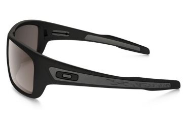Image of Oakley Turbine Sunglasses - Men's, Matte Black Frame, Warm Grey 63 mm Lenses, OO9263-01