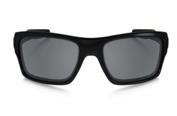 Image of Oakley Turbine Sunglasses - Men's, Polished Black Frame, Black Iridium Polarized 63 mm Lenses, OO9263-08