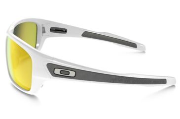 Image of Oakley Turbine Sunglasses - Men's, Polished White Frame, Fire Iridium 63 mm Lenses, OO9263-04