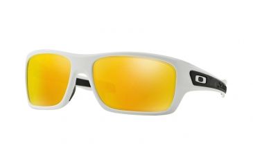 Image of Oakley Turbine OO9263 Progressive Prescription Sunglasses OO9263-926304-63 - Lens Diameter 63 mm, Frame Color Polished White