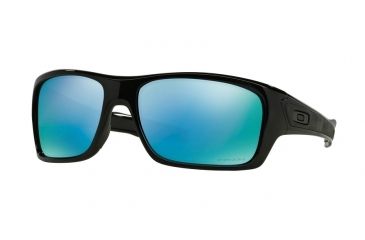 Image of Oakley TURBINE OO9263 Progressive Prescription Sunglasses OO9263-926314-63 - Lens Diameter 63 mm, Frame Color Polished Black