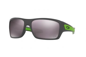 Image of Oakley TURBINE OO9263 Progressive Prescription Sunglasses OO9263-926327-63 - Lens Diameter 63 mm, Frame Color Matte Dark Grey