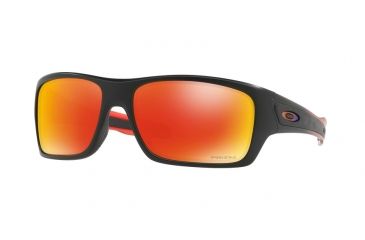 Image of Oakley Turbine OO9263 Progressive Prescription Sunglasses OO9263-926337-63 - Lens Diameter 63 mm, Frame Color Ruby Fade