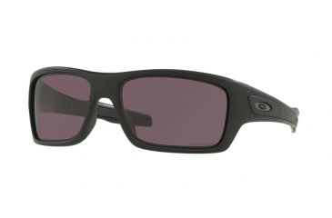 Image of Oakley Turbine OO9263 Progressive Prescription Sunglasses OO9263-926346-63 - Lens Diameter 63 mm, Frame Color Matte Black