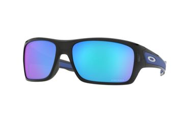 Image of Oakley Turbine OO9263 Progressive Prescription Sunglasses, 63mm, Black Ink, OO9263-926356-63-PRO
