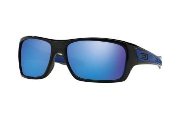 Image of Oakley TURBINE OO9263 Progressive Prescription Sunglasses OO9263-926305-63 - Lens Diameter 63 mm, Frame Color Black Ink