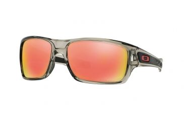 Image of Oakley TURBINE OO9263 Progressive Prescription Sunglasses OO9263-926310-63 - Lens Diameter 63 mm, Frame Color Grey Ink