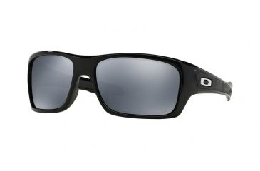 Image of Oakley TURBINE OO9263 Progressive Prescription Sunglasses OO9263-926308-63 - Lens Diameter 63 mm, Frame Color Polished Black