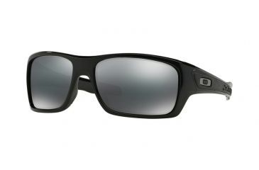 Image of Oakley TURBINE OO9263 Progressive Prescription Sunglasses OO9263-926303-63 - Lens Diameter 63 mm, Frame Color Polished Black