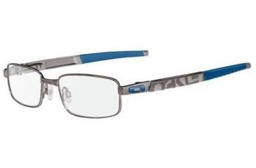 Image of Oakley Twin Shock 52mm Brushed Chrome Progressive Vision Prescription Eyeglasses OX3095-0452