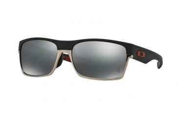 Image of Oakley TWOFACE ASIA FIT OO9256 Sunglasses 925608-60 - Matte Black Frame, Black Iridium Lenses