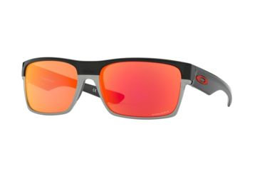 Image of Oakley TWOFACE ASIA FIT OO9256 Sunglasses 925616-60 - , Prizm Ruby Lenses