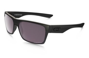 Image of Oakley TwoFace Mens Sunglasses,Covert/Matte Black Frame,Polarized Prizm Daily Lens OO9189-26