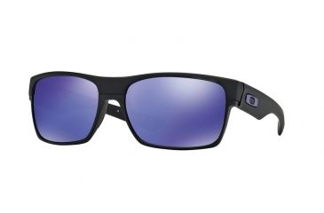 Image of Oakley TWOFACE OO9189 Progressive Prescription Sunglasses OO9189-918908-60 - Lens Diameter 60 mm, Frame Color Matte Black