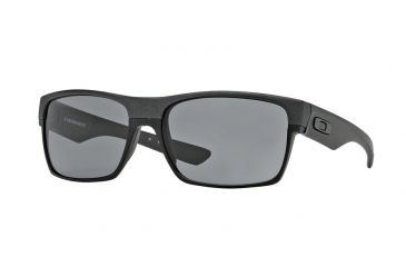 Image of Oakley TWOFACE OO9189 Progressive Prescription Sunglasses OO9189-918905-60 - Lens Diameter 60 mm, Frame Color Steel