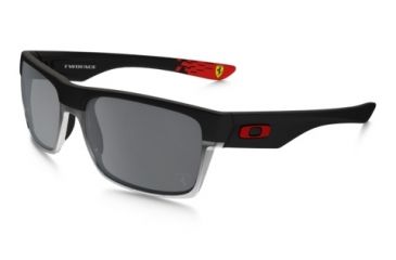 Image of Oakley Twoface Sunglasses Matte Black Frame, Black Iridium Lens-OO9189-20