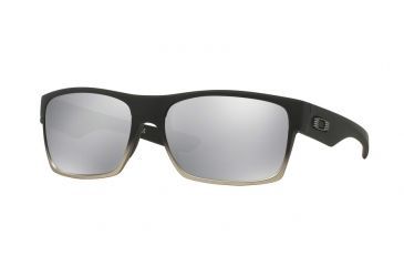 Image of Oakley TWOFACE OO9189 Progressive Prescription Sunglasses OO9189-918930-60 - Lens Diameter 60 mm, Frame Color Matte Black