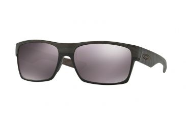 Image of Oakley TWOFACE OO9189 Progressive Prescription Sunglasses OO9189-918934-60 - Lens Diameter 60 mm, Frame Color Woodgrain