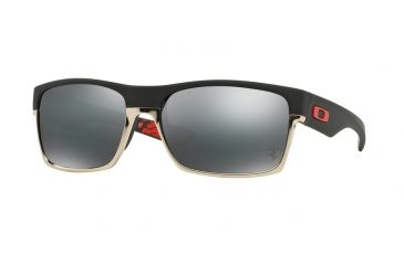 Image of Oakley TWOFACE OO9189 Progressive Prescription Sunglasses OO9189-918920-60 - Lens Diameter 60 mm, Frame Color Matte Black