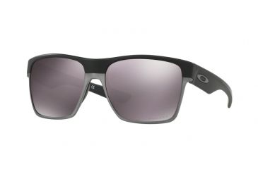 Image of Oakley TWOFACE XL OO9350 Sunglasses 935002-59 - Matte Black Frame, Prizm Daily Polarized Lenses
