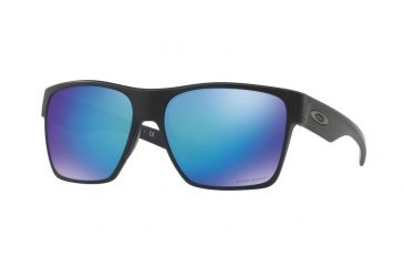 Image of Oakley TWOFACE XL OO9350 Progressive Prescription Sunglasses OO9350-935009-59 - Lens Diameter 59 mm, Frame Color Matte Black